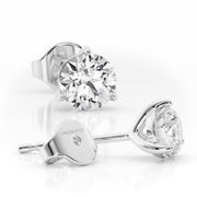 Martini Ice stud earrings - White Gold 0.5 carat diamond