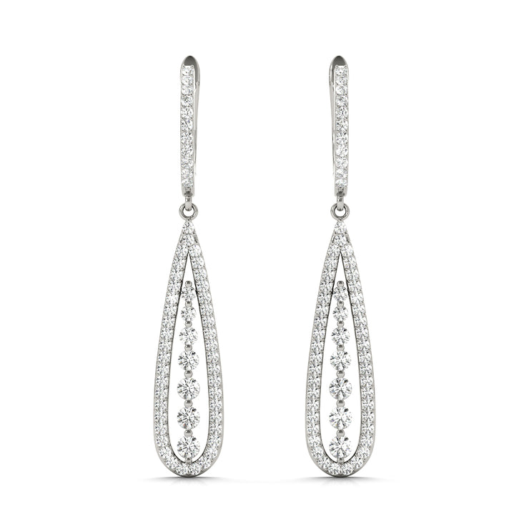 Lennox Chandelier Lab Grown Diamond Earrings